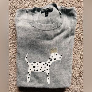 Dalmatian crewneck sweater